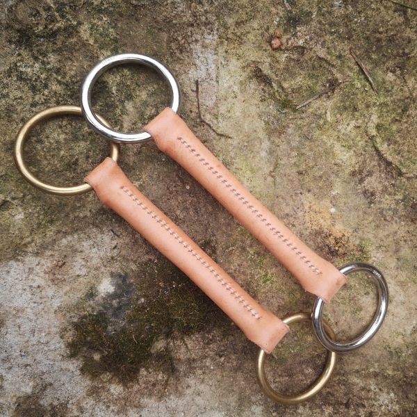 mors cuir rond